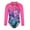 Multicolour, variant on Kiijoy Big Girls Long Sleeve Scale Print One-Piece Swimsuit Bathing Suit, Sizes 7-13