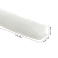 thumbnail image 2 of Adhesive Brush Seal Weather Stripping 5/16" x 1/4" x 36ft for Sliding Sash Door Window Wardrobe Seal, White, 2 of 5
