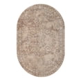 thumbnail image 2 of Unique Loom Portland Collection Area Rug - Canby (6' 1" x 9' Oval Ivory/Beige), 2 of 10