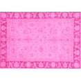 thumbnail image 1 of Ahgly Company Indoor Rectangle Oriental Pink Traditional Area Rugs, 8' x 10', 1 of 4