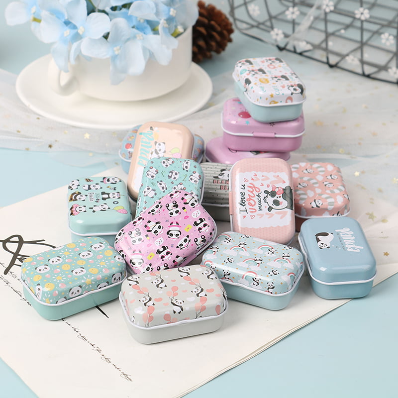 Mini Tin Box Sealed Jar Packing Jewelry Candy Small Storage Cans Coin Gift BU_dr 