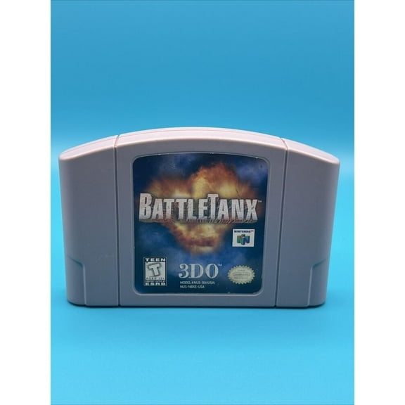 Game BattleTanx - cartridge only-N64 Video Game