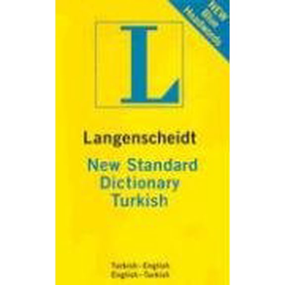Pre-Owned Langenscheidt New Standard Dictionary: Turkish-English/ English-Turkish (Paperback) 1585735205 9781585735204