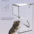 thumbnail image 3 of Food Container for Squirrels Seed Dispenser Cage Indoor Hamster Hedgehogs, 3 of 10