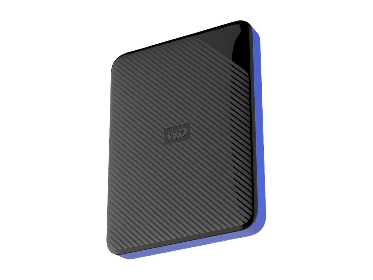 WD 4TB Gaming Drive Black External Hard Drive for Playstation/Xbox & PC - USB 3.0 (WDBM1M0040BBK-WESN)