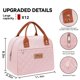 thumbnail image 5 of Bolsa Térmica para Almuerzo HOMESPON para Mujeres y Hombres Adultos Rosada, 5 of 7