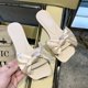 thumbnail image 3 of Sandalias para mujer, sandalias para mujer, zapatillas con lazo y punta abierta, sandalias, zapatillas, acabado de lujo, 3 of 5