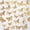 New Golden, variant on 72pcs, Sparkling Butterfly Paper Cake Decor, Cake Top Decor, Roostertail Tropical Party Paper Cupcake Decorations, Wall Decor, Birthday, Wedding, Anniversary Party Supplies for Halloween