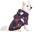thumbnail image 3 of Bingfone Halloween Sweet Candy Dog Clothes Hoodie, Pet Winter Coat,Puppy Sweatshirts For Small Dogs Boy Girl,Suitable For All Breeds-Large, 3 of 9