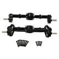 thumbnail image 1 of Ejes de delantero y trasero con tornillos actualizaciones piezas de accesorios de repuesto RC eje de auto juego para 1/12 a escala RC Hobby Car Negro, 1 of 8