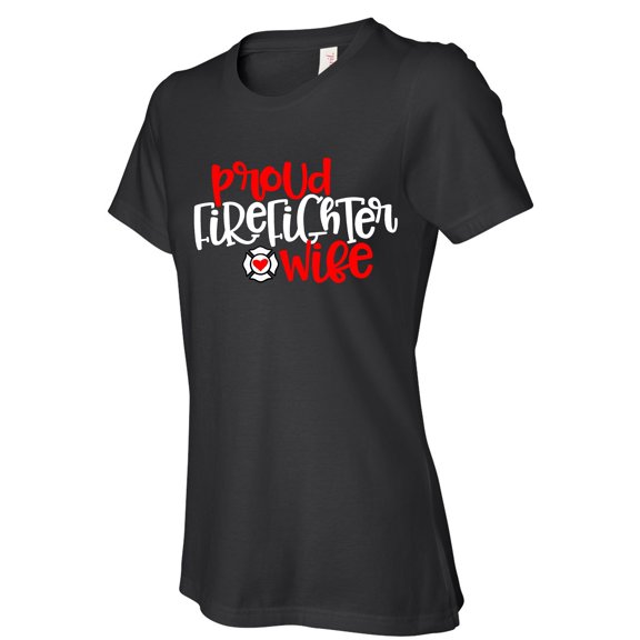 Firefighter Wife women t shirts, Funny t-shirt