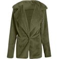 thumbnail image 4 of Womens Faux Fur Jacket Sherpa Warm Fleece Fuzzy Coat Open Front Long Sleeve Flurry Winter Fashion Clothes 2026, 4 of 5