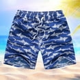 thumbnail image 4 of Huanledash Beach Shorts Printing Quick Dry Swimsuit Boys Bathing Suit Beach Shorts for Beach, 4 of 8