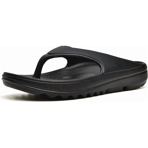 Oudizz Orthopedic Sandals Flip Flops for Women Arch Support Pillow Soft Recovery Thong Sandals Spa Summer Beach Cloud Slides