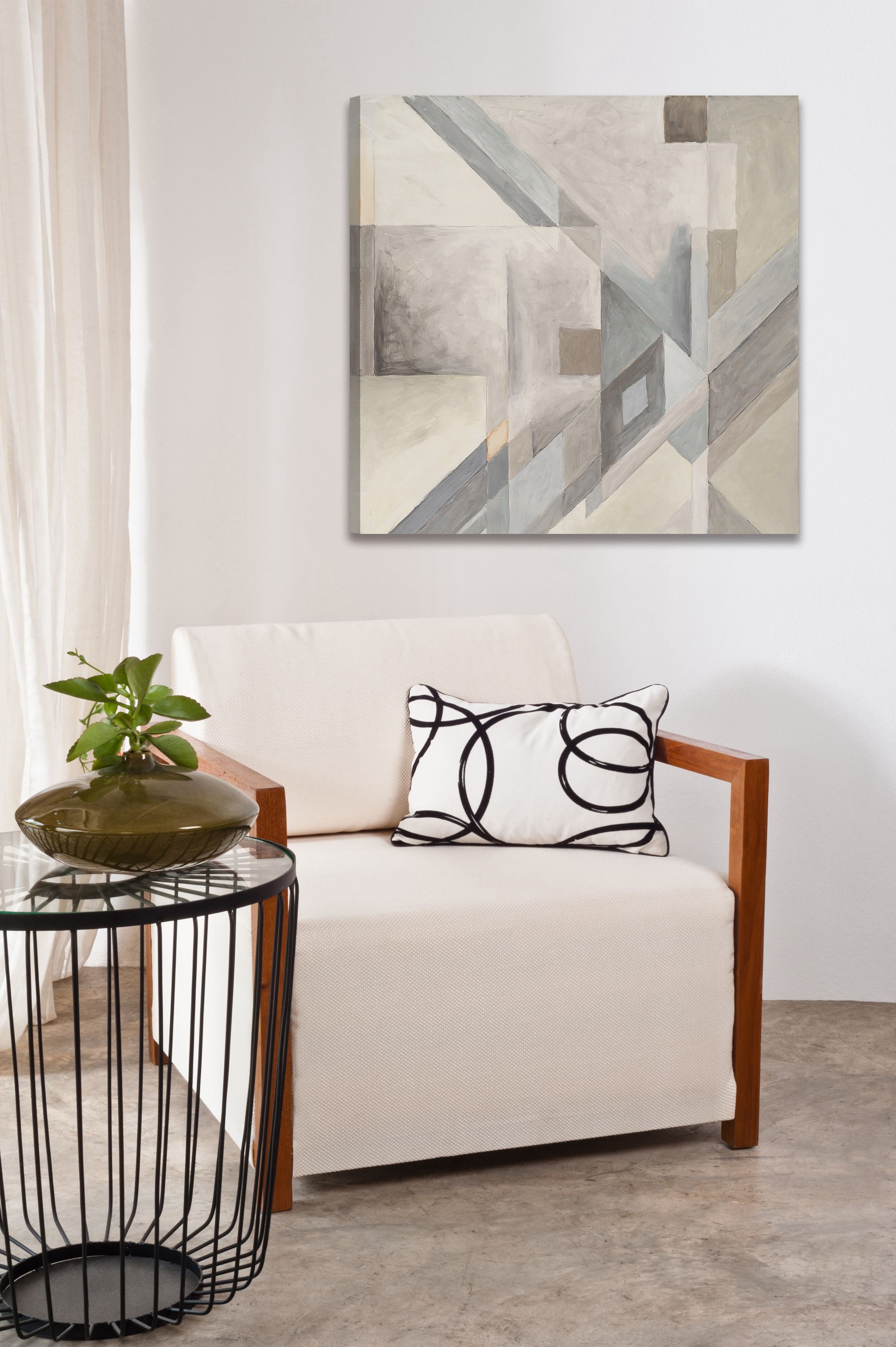 "In Fragments" Painting Print on Wrapped Canvas