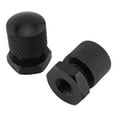 thumbnail image 1 of 1 par de Tuercas de asiento individual Baoblaze Tuercas de montaje de aluminio 2018-22 negro, 1 of 5