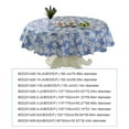 thumbnail image 5 of Stains Resistant PVC Table Cover Round Table Cover for Outdoor and Indoor Event, 5 of 10
