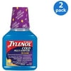 Tylenol Severe Daytime Cool Burst Cold Multi-Symptom 8 fl oz, 2pk Bundle