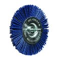 thumbnail image 1 of Century Drill & Tool CY77433 Brosse Radiale Fine à Queue Hexagonale en Nylon, 1 of 1