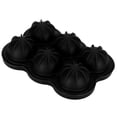 thumbnail image 2 of 6-Grid Ice Ball Maker Reusable Silicone Ice Ball Mold Tray for Home Kitchen Bar UseBlack, 2 of 7