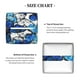 thumbnail image 5 of Balery Blue and White Butterflies Porta Pañuelos de Cuero con Estampado – Funda Moderna Cuadrada para Caja de Pañuelos, Dispensador 5x5x5'', 5 of 7