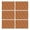 Orange Bigfoot And, variant on Multicolor Bigfoot Pattern Summer Placemats Table Placemats Set Of 4-Linen Kitchen Washable Placemats Table Mats 11.8"x17.7" Non-Slip Heat Resistant
