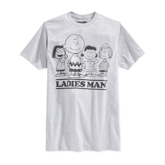 Camiseta gráfica We Love Fine para hombre y mujer gris mediana
