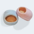 thumbnail image 3 of Cheers Slipper Forme Pet Hamster Écureuil Nid Doux Hiver Automne Chaud Maison Lit Fournitures, 3 of 7