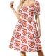 thumbnail image 1 of Vestido de manga corta FAYGO Vestidos largos con velo Vestido de mujer Vestido de verano Vestidos de mujer de moda para fiesta de graduación, 1 of 7