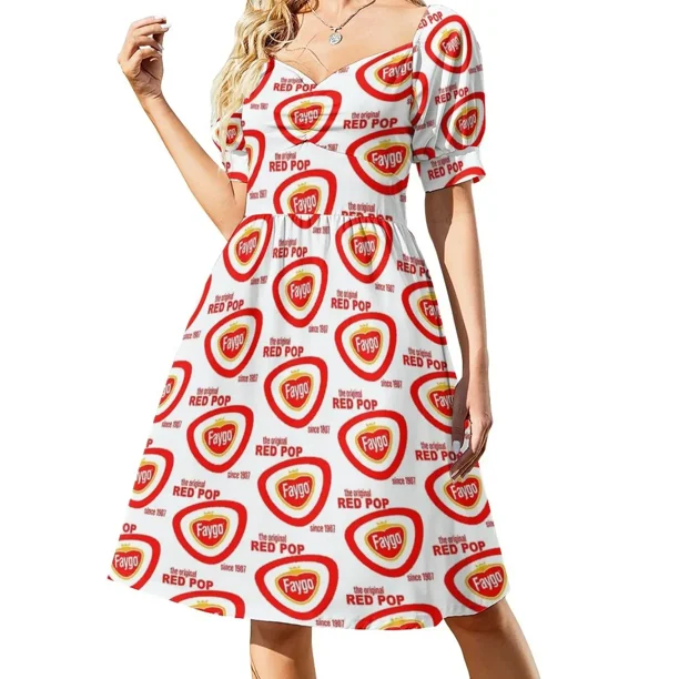 Vestido de manga corta FAYGO Vestidos largos con velo Vestido de mujer Vestido de verano Vestidos de mujer de moda para fiesta de graduación
