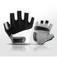 thumbnail image 1 of Guantes de ciclismo protectores y transpirables sin dedos para bicicleta de carretera MTB (L), 1 of 5
