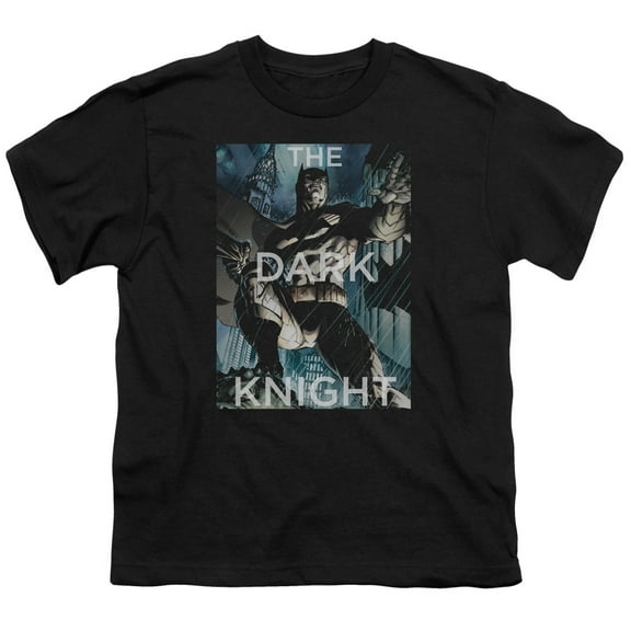 Batman - Fighting The Storm - Youth Short Sleeve Shirt - Medium
