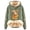 Light Green, variant on NinXxx Women's Casual Cow Print Hoodie Long Sleeve Pullover Sweatshirt Blue XXXXL