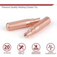 thumbnail image 2 of MIG Welding Contact Tips 0.9mm for Series MIG Torch Use, 2 of 5