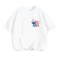 thumbnail image 3 of 2024 Camiseta Kawaii Lilo Stitch Ropa para Niños Anime Moda de Verano Camisetas para Niños Casual Manga Corta Bebé Niños Camionero, 3 of 5