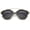 Black-Gold / Smoke, variant on sunglassLA Unisex High Fashion Two-Toned Pantos Crossbar Neutral-Colored Lens Aviator Sunglasses 52mm (Black-Gold / Smoke) - 52mm