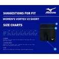 thumbnail image 5 of Shorts de Vóley Mizuno Vortex V2 para Mujer Azul Marino Talle S, 5 of 5