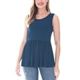 thumbnail image 4 of Bearsland Female Sleeveless Maternity Tank Tops Breastfeeding Nursing Clothes, 4 of 6