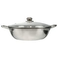 thumbnail image 4 of SHOWERORO Cooking Pots Multifunctional Induction Cooker Pot Silver Round with Divider Easy to Carry for Home Users 1Set, 4 of 6