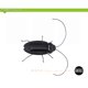 thumbnail image 2 of Niños Bebé Energía Solar Energía Insecto Insecto Saltamontes Niños Juguete Regalo Novedad Solar Juguetes divertidos Scienceny WJ1280-02B, 2 of 6