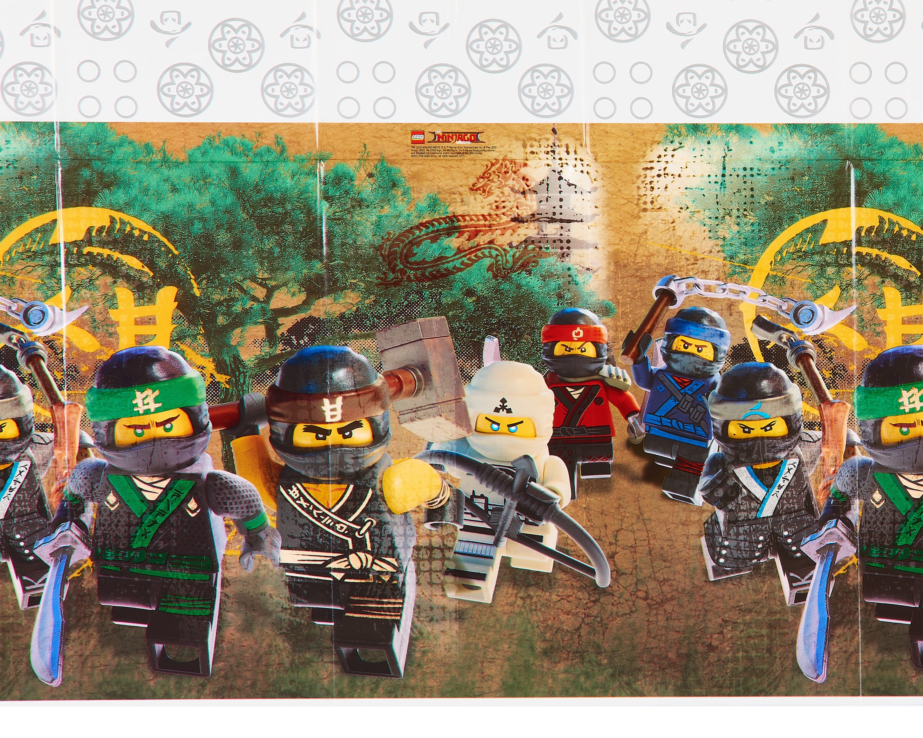 lego ninjago table cover