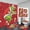 Grinch-B, variant on Christmas Shower Curtain Set How The Grinch Stole Christmas Shower Curtain with 12 Hooks Bathroom Set, Holiday Home Decor (70x70 Inch)