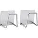 thumbnail image 1 of Paquete de 2 soportes autoadhesivos para esponja de cocina, montaje sin perforación, acero inoxidable, resistente al óxido e impermeable, plateado Sincero Electrónica, 1 of 5