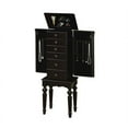 thumbnail image 3 of Powell Traditional Ebony Jewelry Armoire, 3 of 9
