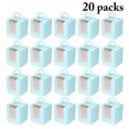 thumbnail image 4 of 20PCS Treat Box Creative Paper Bakery Box Cupcake Box with Window for Wedding Birthday Party, 4 of 6