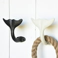 thumbnail image 4 of Whale Tail Wall Hook (Antique White), 4 of 4