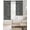 Lake Blue, variant on Grey Boho Black Out Curtains 54 Inch Long, Short Curtains for Small Window, Vintage Ethnic Tribe Abstract Art Floral Room Darkening Farmhouse Window Curtains for Kitchen Bedroom 42"x54" 2 Panels