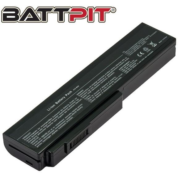 BattPit: Laptop Battery Replacement for Asus N53E 07G016DS1875 15G10N373830 70-NED1B2100Z 90R-NWF1B2000Y A32-M50