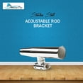 thumbnail image 2 of MARINE CITY 316 Stainless Steel Water and Rust Resistant Adjustable Clamp-On Rod Holder for Boats  Yachts  Marines  Ships Pack of 2, 2 of 7