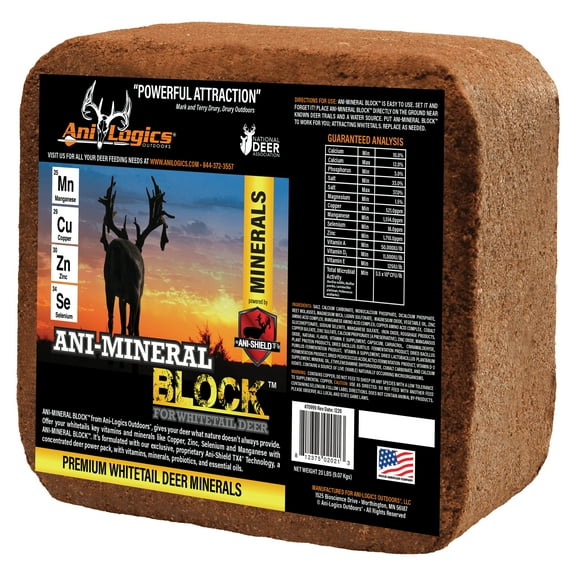 Ani-Logics Outdoors Ani-Mineral Block 20 Lb. Single